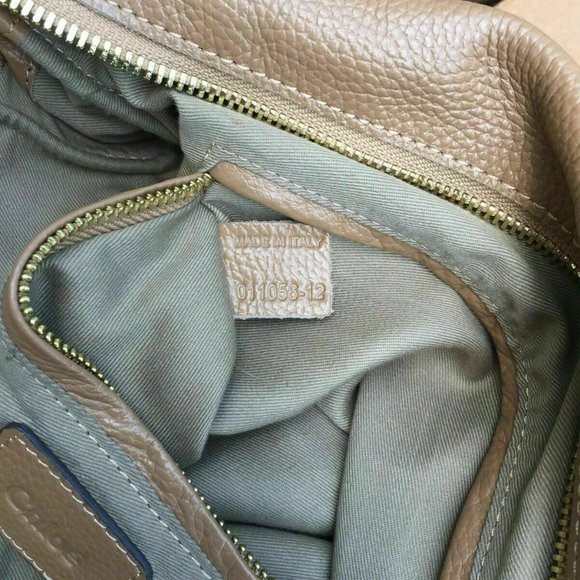 Chloe' Marcie Leather Satchel - Picture 7 of 12